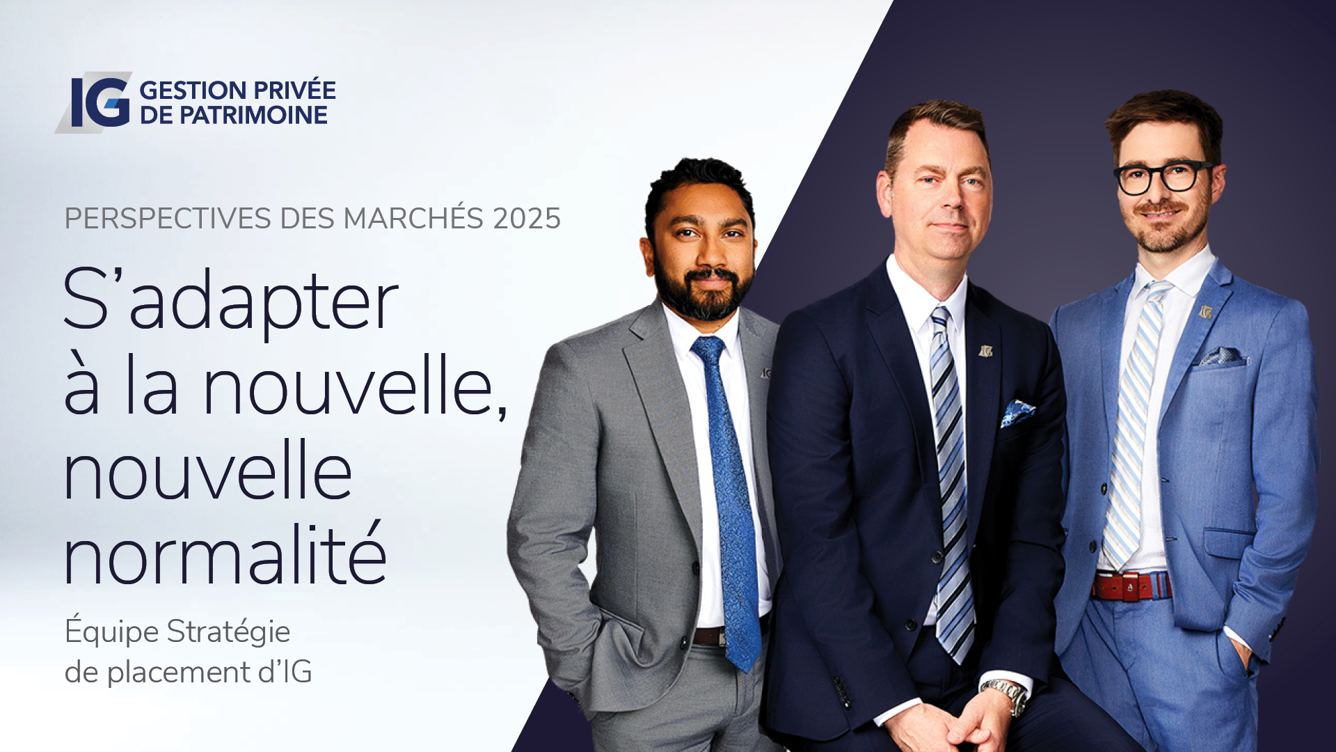 Perspectives des marchés 2025 : Voici la nouvelle nouvelle normalité. Oui... il s’agit de l’ancienne normalité.